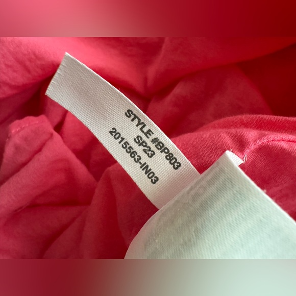 J.Crew Cotton Eyelet Midi Dress-Tropical Azalea - Picture 8 of 12